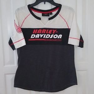 Harley Davidson Woman's Top  Like New  Med